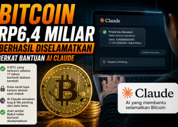 Bitcoin Rp6,4 Miliar Berhasil Diselamatkan