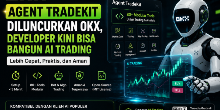 Agent TradeKit Diluncurkan OKX, Developer Kini Bisa Bangun AI Trading
