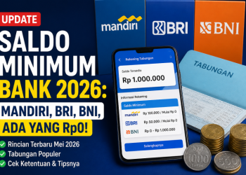 Update Saldo Minimum Bank 2026: Mandiri, BRI, BNI, Ada yang Rp0!