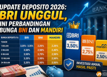 Update Deposito 2026: BRI Unggul, Ini Perbandingan Bunga BNI dan Mandiri
