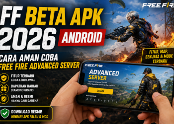FF Beta APK 2026 Android, Cara Aman Cova Free Fire Advanced Server