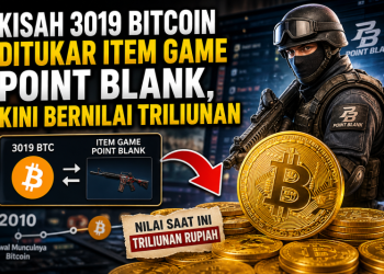 Kisah 3019 Bitcoin Ditukar Item Game Point Blank, Kini Bernilai Triliunan