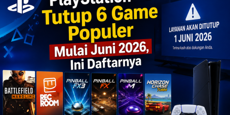 PlayStation Tutup 6 Game Populer Mulai Juni 2026, Lihat Daftarnya