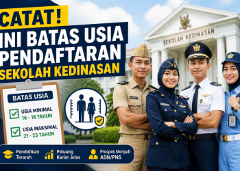 Catat! Ini Batas Usia Pendaftaran Sekolah Kedinasan