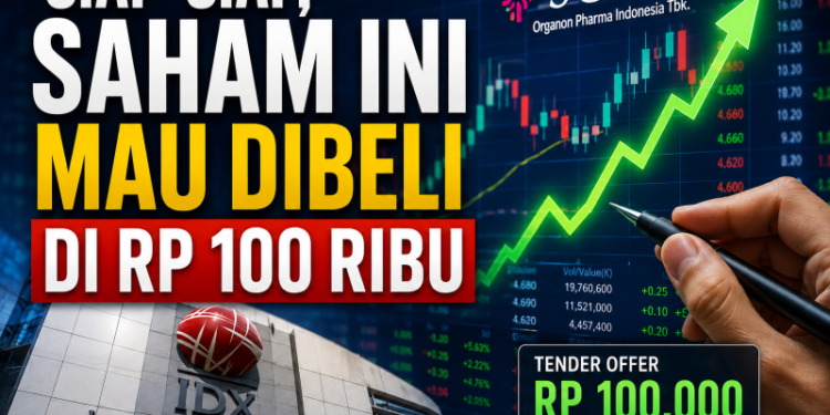 SCPI Bersiap Delisting, Organon Siap Dibeli Offer Rp100 Ribu per Saham