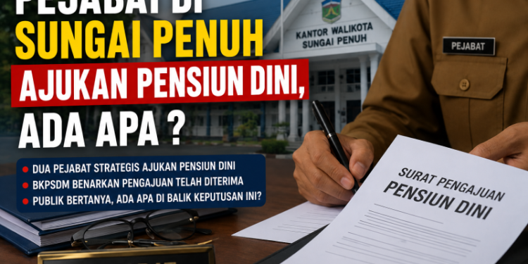 Pejabat di Sungai Penuh Ajukan Pensiun Dini, Ada Apa ?