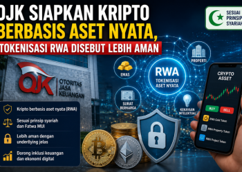 OJK Siapkan Kripto Berbasis Aset Nyata, Tokenisasi RWA Disebut Lebih Aman