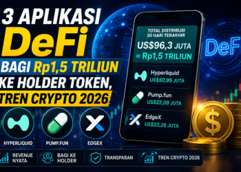3 Aplikasi DeFi Bagi Rp1,5 Triliun ke Holder Token, Tren Crypto 2026 