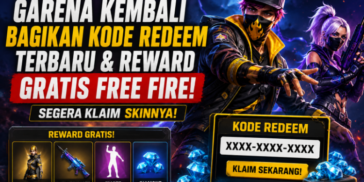 Garena Kembali Bagikan Kode Redeem Terbaru