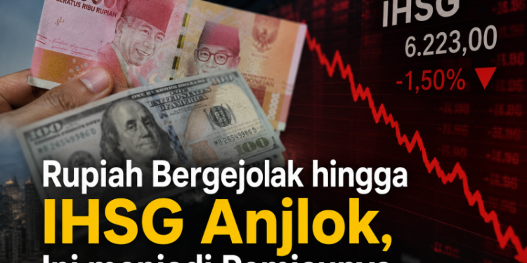 Rupiah Bergejolak hingga IHSG Anjlok, Ini menjadi Pemicunya