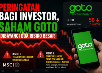 Peringatan Bagi Investor, Saham GOTO Dibayangi Dua Risiko Besar