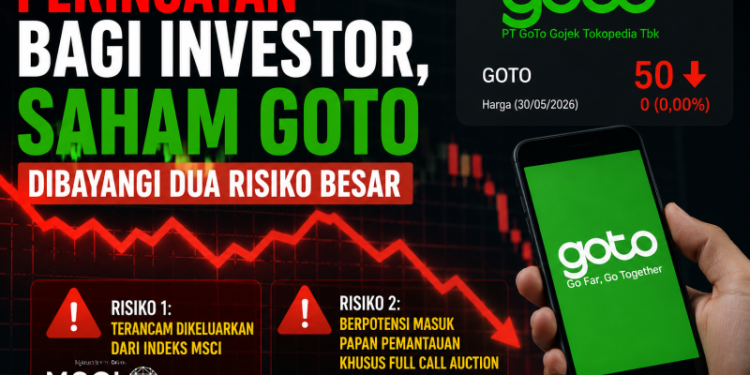 Peringatan Bagi Investor, Saham GOTO Dibayangi Dua Risiko Besar