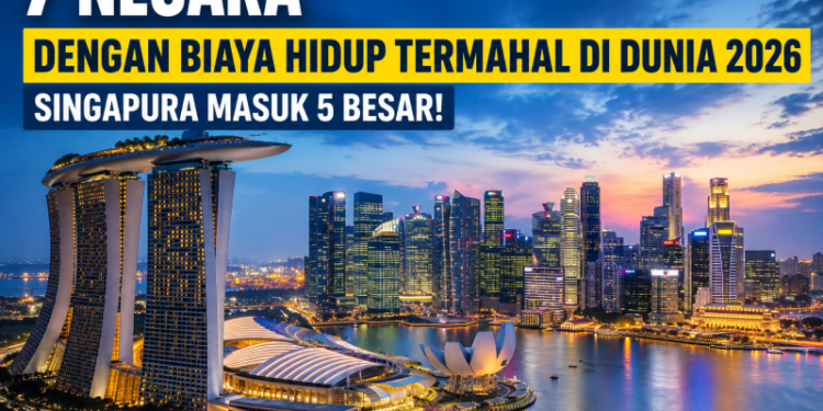 Simak! 7 Negara dengan Biaya Hidup Termahal 2026