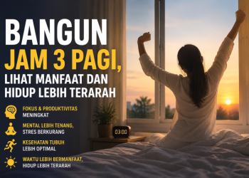 Bangun Jam 3 Pagi, Lihat Manfaat dan Hidup Lebih Terarah