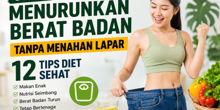 Solusi Menurunkan Berat Badan Tanpa Menahan Lapar, Ini 12 Tips Diet Sehat 