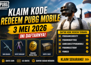 Klaim Kode Redeem PUBG Mobile 3 Mei 2026, Ini Daftarnya