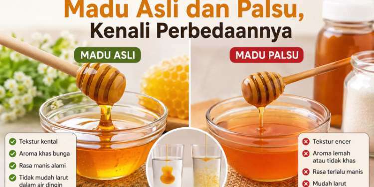 Ini Ciri-ciri Madu Asli dan Palsu, Kenali Perbedaannya