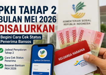 PKH Tahap 2 Bulan Mei 2026 Disalurkan, Begini Cara Cek Status Penerima Bansos