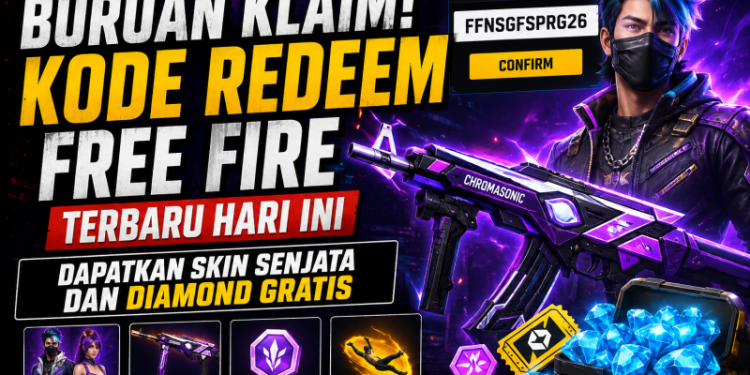 Buruan Klaim! Kode Redeem Free Fire Terbaru Hari Ini