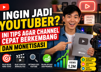 Ingin Jadi YouTuber, Ini Tips Agar Channel Cepat Berkembang dan Monetisasi