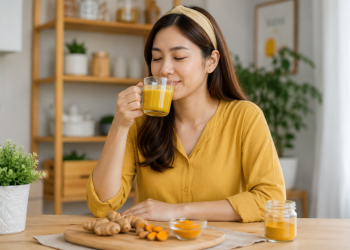 Ingin Lambung Sehat, Ini Waktu Terbaik Minum Kunyit yang Aman