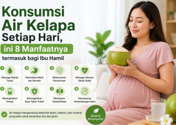 Konsumsi Air Kelapa Setiap Hari, ini 8 Manfaatnya termasuk bagi Ibu Hamil