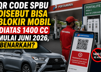 QR Code SPBU Disebut Bisa Blokir Mobil diatas 1400 CC Mulai Juni 2026, Benarkah?