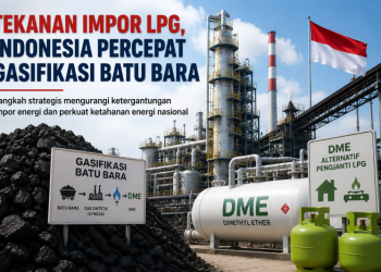 Tekanan Impor LPG, Indonesia Percepat Gasifikasi Batu Bara