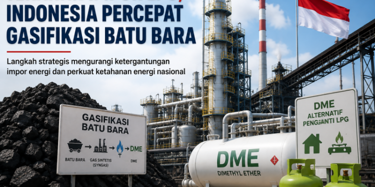 Tekanan Impor LPG, Indonesia Percepat Gasifikasi Batu Bara