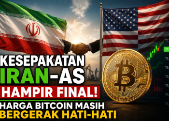 Kesepakatan Iran-AS Hampir Final! Harga Bitcoin Masih Bergerak Hati-Hati