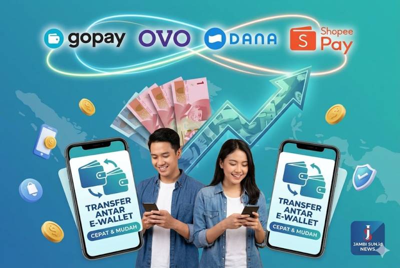Transaksi Digital: Panduan Lengkap Transfer Saldo Antar E-Wallet GoPay, DANA, OVO, dan ShopeePay Tanpa Ribet
