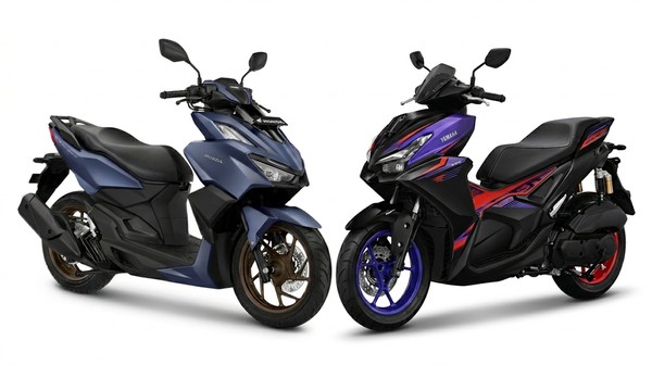 Honda Vario vs Yamaha Aerox Mei 2026, Lihat Mana yang Lebih Menarik?