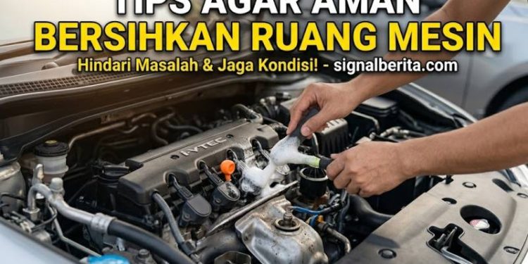 Tips Agar Aman Bersihkan Ruang Mesin