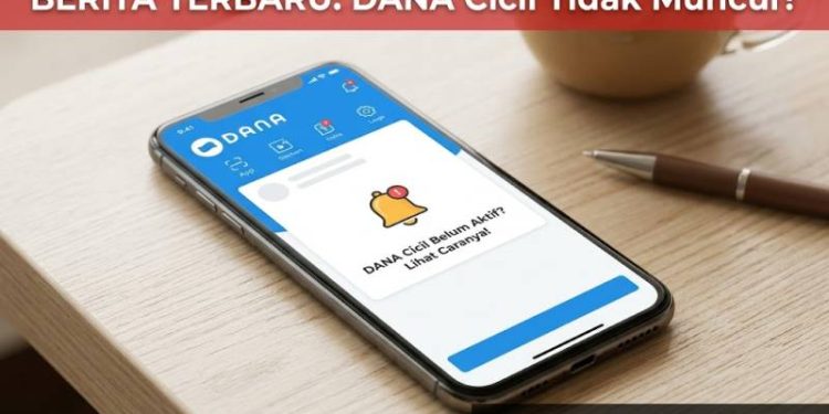 DANA Cicil Tidak Muncul di Aplikasi?