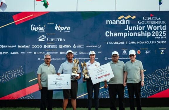 Bank Mandiri Kembali Dukung Turnamen Golf Junior Internasional