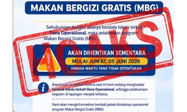 BGN Sebut Kabar Penghentian Sementara Program MBG adalah Hoaks