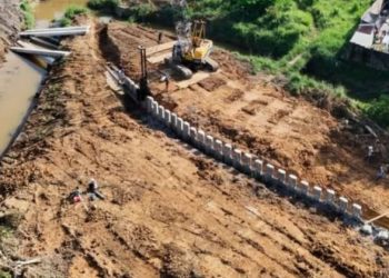 Pembangunan DAS Asam untuk Drainase Utama Kota Jambi  Mulai Dikerjakan