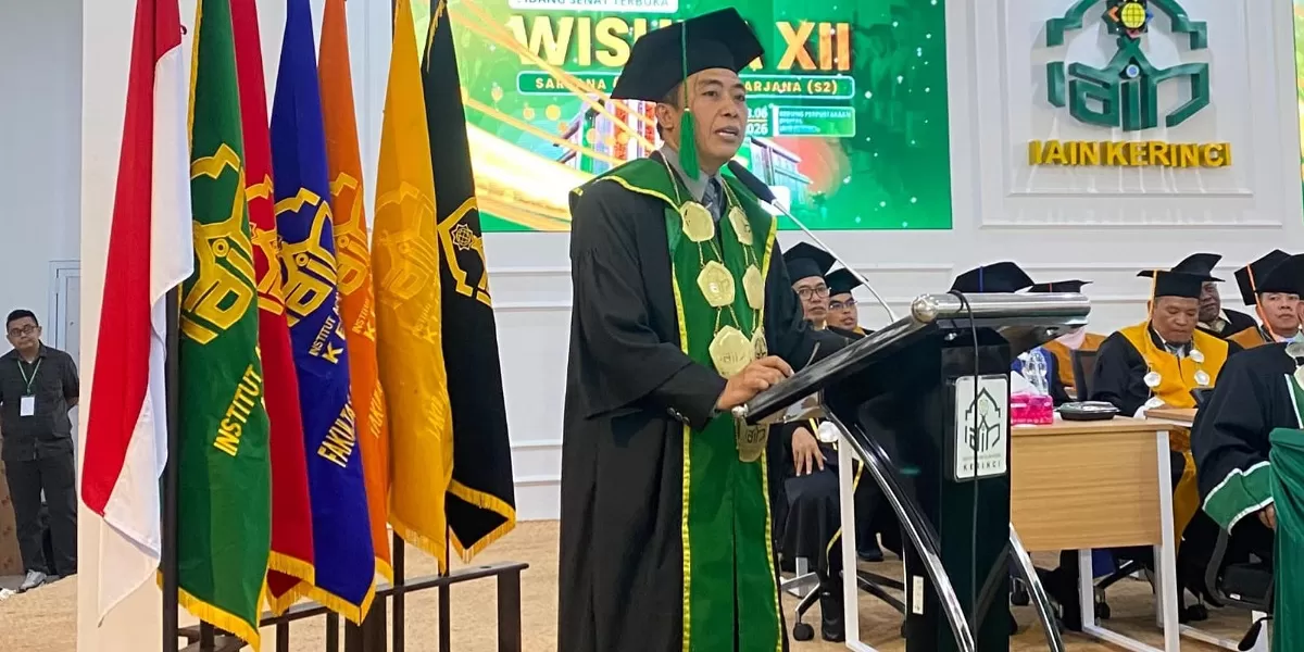 IAIN Kerinci resmi Kukuhkan 538 Wisudawan pada Wisuda XII 2026