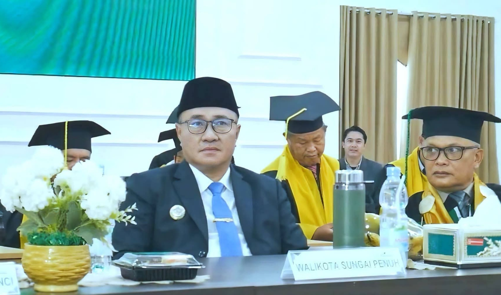 Hadiri Wisuda XII IAIN Kerinci, Wako Alfin Dorong Lulusan Siap Hadapi Tantangan Era Digital