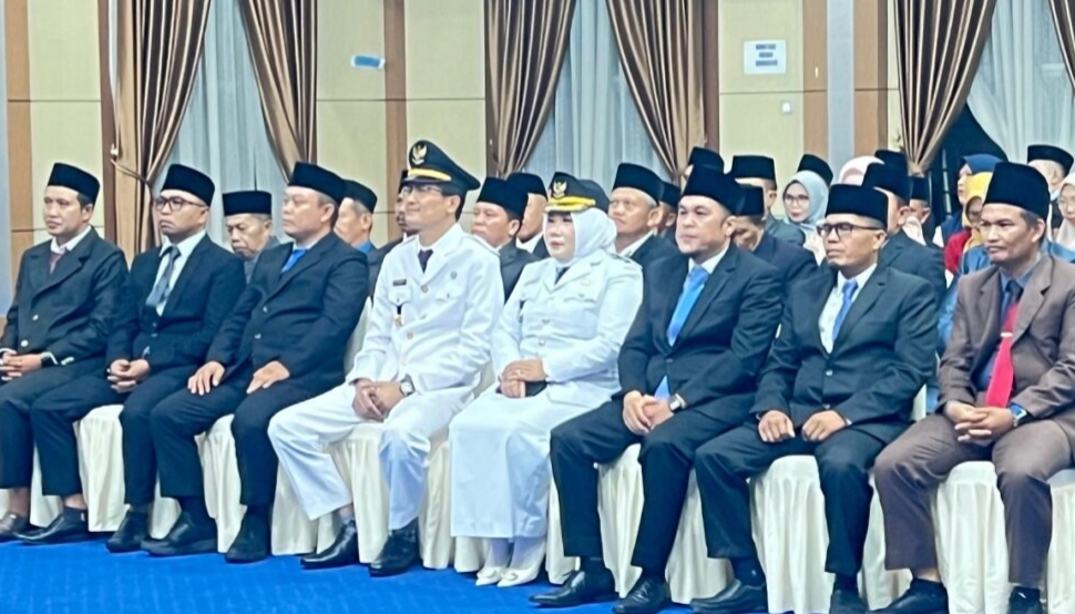 Wako Alfin Reshuffle Besar-besaran, 54 Pejabat Eselon III dan IV Sungai Penuh Dilantik