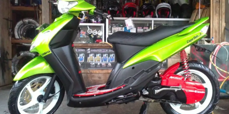 Tips Mudah Modifikasi Motor Mio 2011