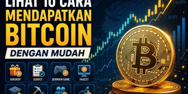 10 Cara Mendapatkan Bitcoin dengan Mudah