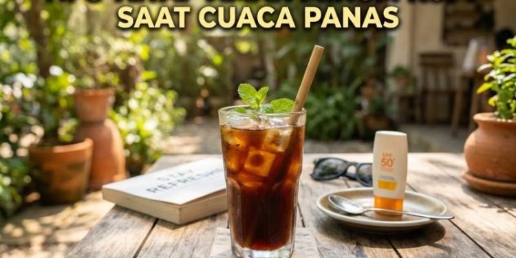 Tips Tetap Aman Minum Kopi Saat Cuaca Panas