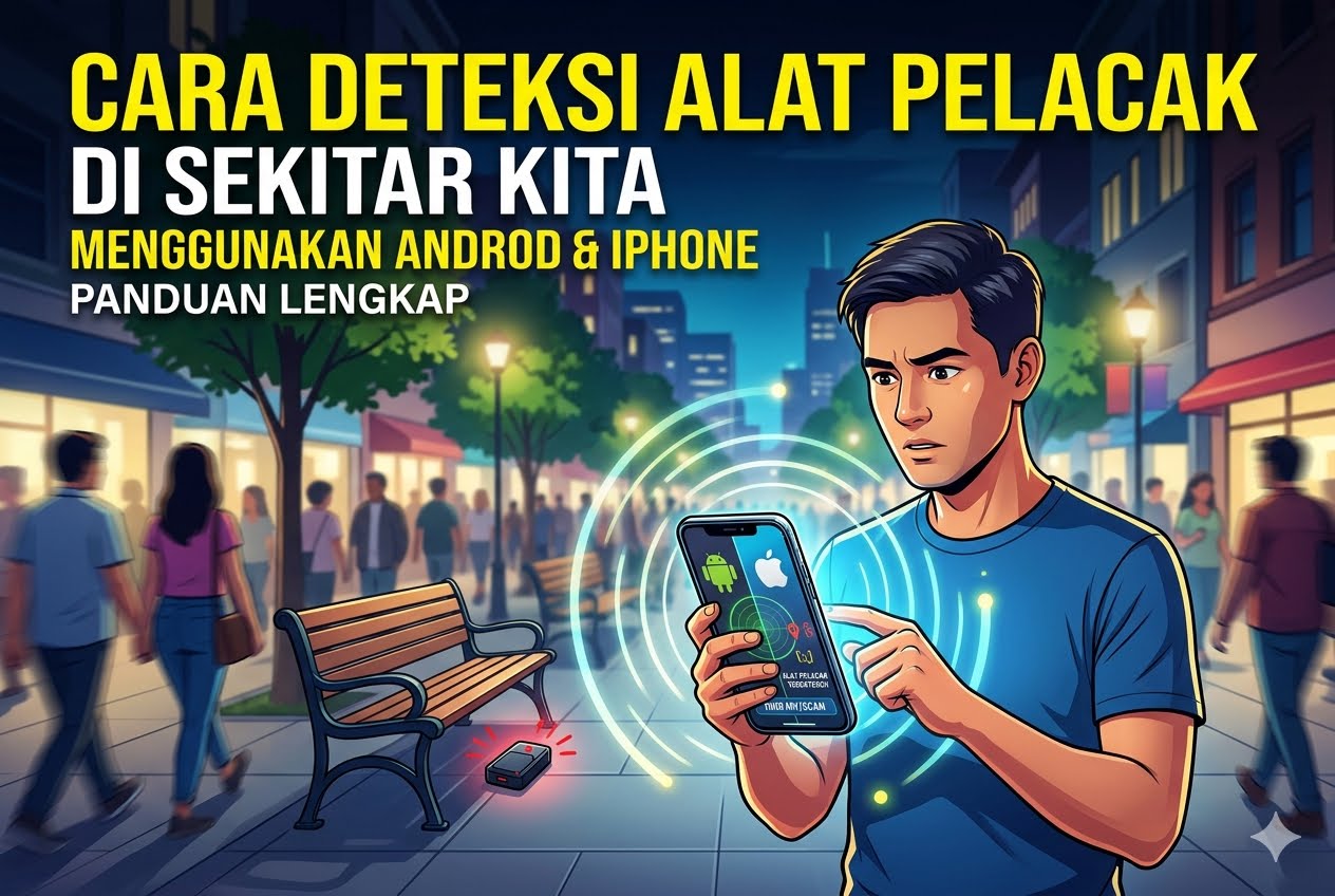 Cara Deteksi Alat Pelacak di Sekitar Kita Menggunakan Android dan iPhone