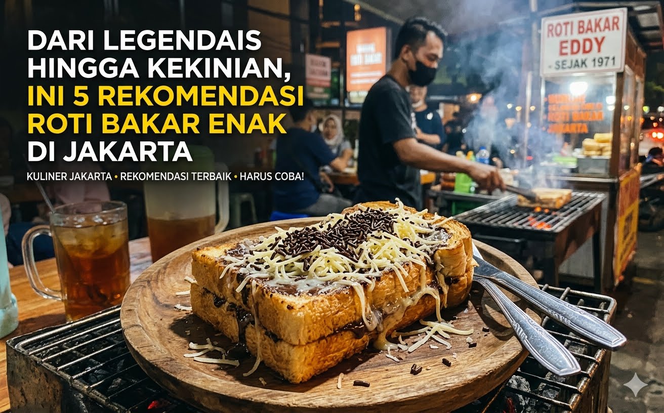 Ini 5 Rekomendasi Roti Bakar Enak di Jakarta