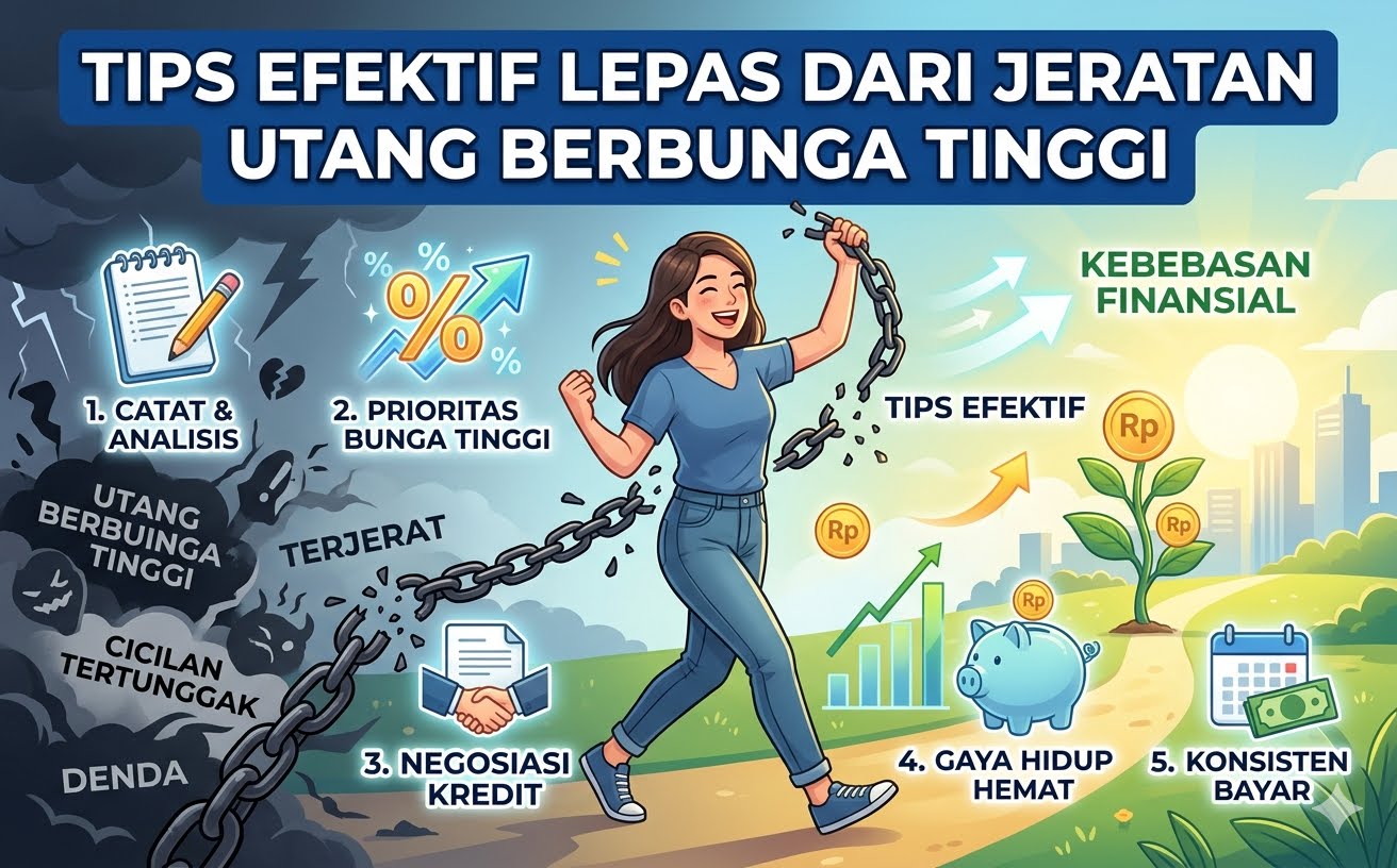 Tips Efektif Lepas dari Jeratan Utang