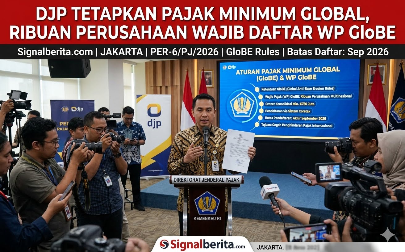 Pajak Minimum Global Mulai Berlaku, Perusahaan Wajib Masuk Daftar WP GloBE
