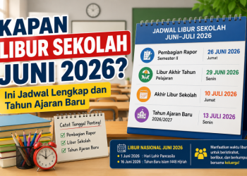 Kapan Libur Sekolah Juni 2026?