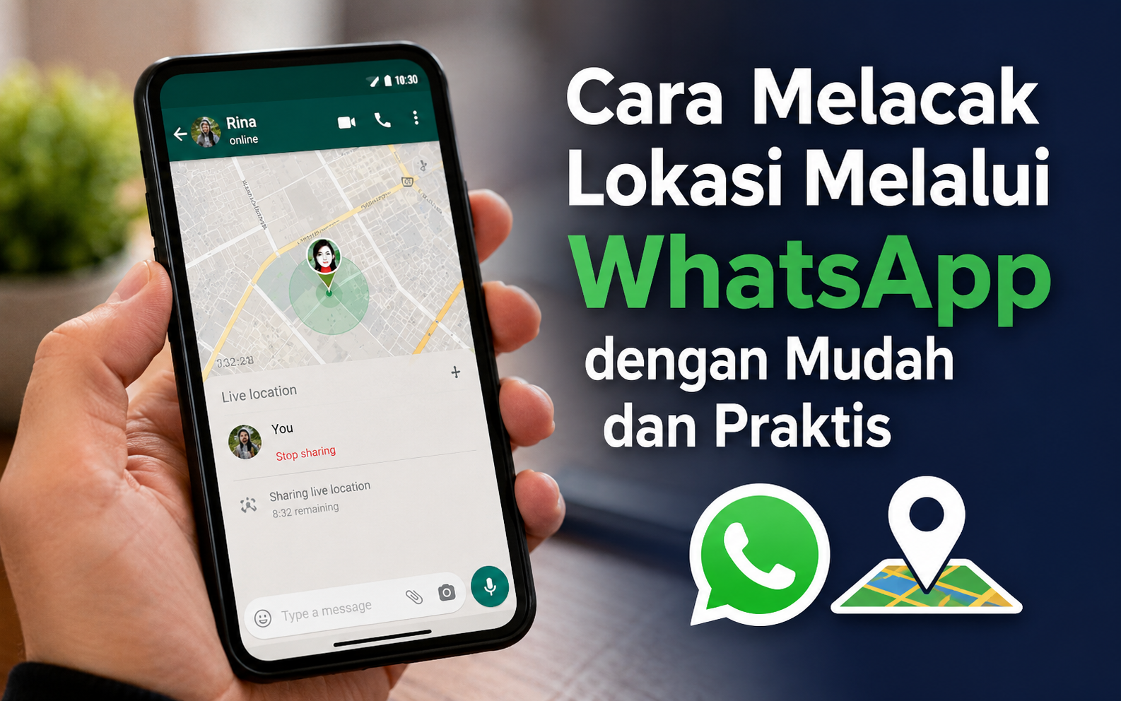 Cara Melacak Lokasi Melalui WhatsApp dengan Mudah dan Praktis
