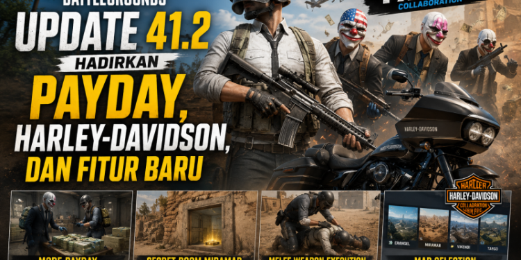 PUBG Update 41.2 Hadirkan PAYDAY